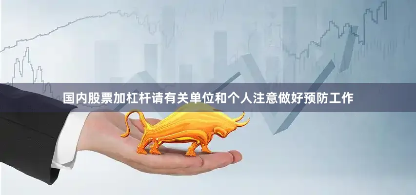 国内股票加杠杆请有关单位和个人注意做好预防工作